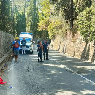 Imperia: scontro tra due moto sul Capo Berta, due feriti e traffico in tilt sull'Aurelia (Foto)