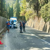 Imperia: scontro tra due moto sul Capo Berta, due feriti e traffico in tilt sull'Aurelia (Foto)