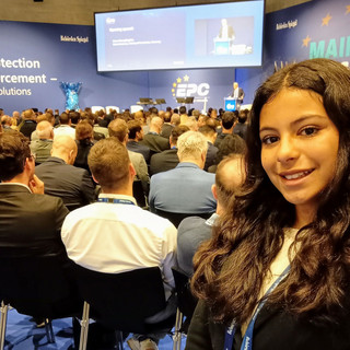 L'imperiese Angelina Ferrari alla 29° edizione dello European Police Congress