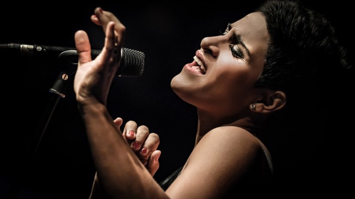 Karima Soulville al M&T Festival di San Bartolomeo al mare Karima Soulville al M&T Festival di San Bartolomeo al mare