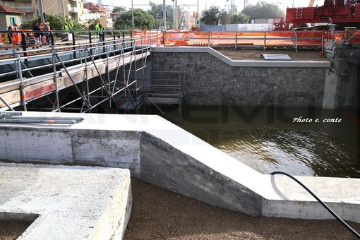 Terminati i lavori sul rio Borghetto e a Ventimiglia: ritorno alla normalità del servizio ferroviario (Foto)