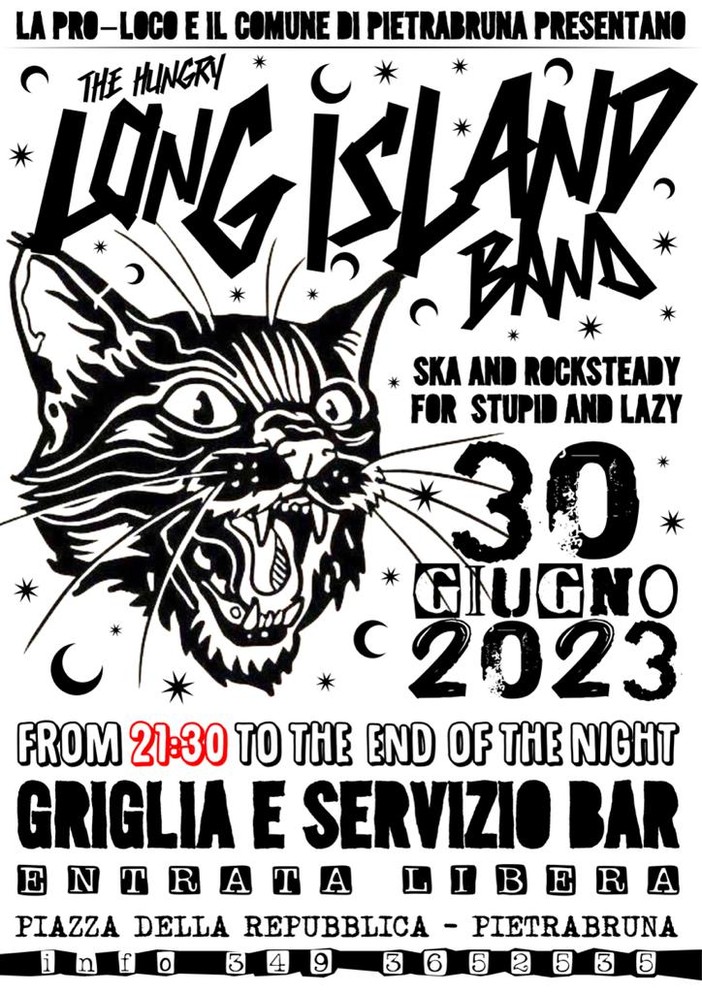 Pietrabruna: venerdì sera in musica con il concerto dei Long Island Pietrabruna: venerdì sera in musica con il concerto dei Long Island