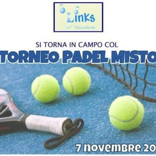 Imperia: domenica prossima un torneo di Padel per beneficenza organizzato da 'Links, clicca sulla vita'