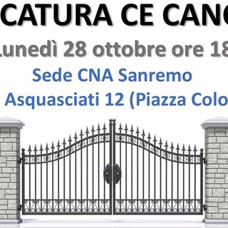 Sanremo: marcatura CE per i cancelli automatici, un incontro formativo con CNA