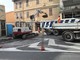 Imperia: chiusa al traffico da oggi via Garessio, iniziati i lavori sulla rete fognaria (Foto)