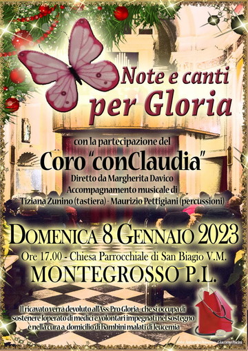 Domani torna il tradizionale Concerto del Periodo Natalizio del borgo di Montegrosso Pian Latte Domani torna il tradizionale Concerto del Periodo Natalizio del borgo di Montegrosso Pian Latte