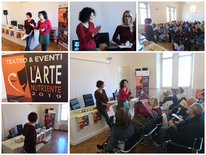 Imperia: presentata oggi 'L'Arte Nutriente 2019' rassegna di teatro ed eventi formativi per "Fare qualcosa di buono per il nostro territorio" (Foto e video)