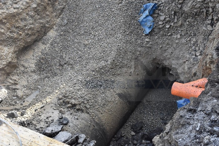 Nuova rottura alla condotta del Roya, previsti cali di pressione in tutto il Golfo Dianese