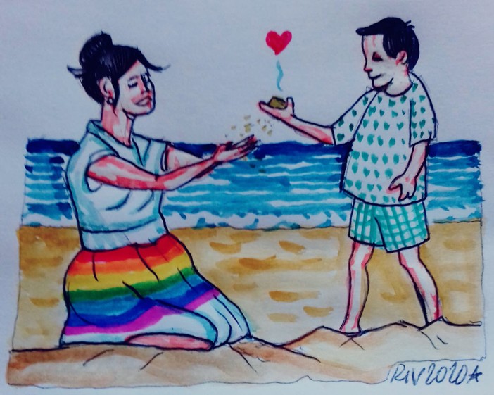 #FavoleaCasa di oggi propone “La sabbia”, la favola psicologica sull’unica via per custodire l’amore, letta e commentata da Fata Zucchina #FavoleaCasa di oggi propone “La sabbia”, la favola psicologica sull’unica via per custodire l’amore, letta e commentata da Fata Zucchina