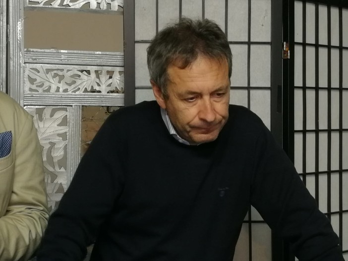 Luca Lanteri nel point elettorale Luca Lanteri nel point elettorale