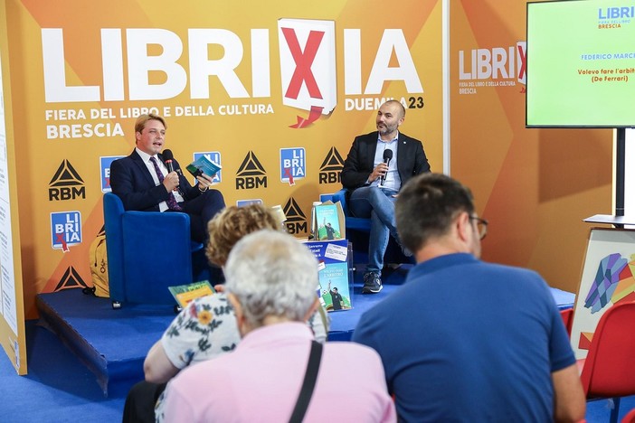 Presentato anche a Brescia il libro ‘Volevo fare l’arbitro’ di Federico Marchi Presentato anche a Brescia il libro ‘Volevo fare l’arbitro’ di Federico Marchi