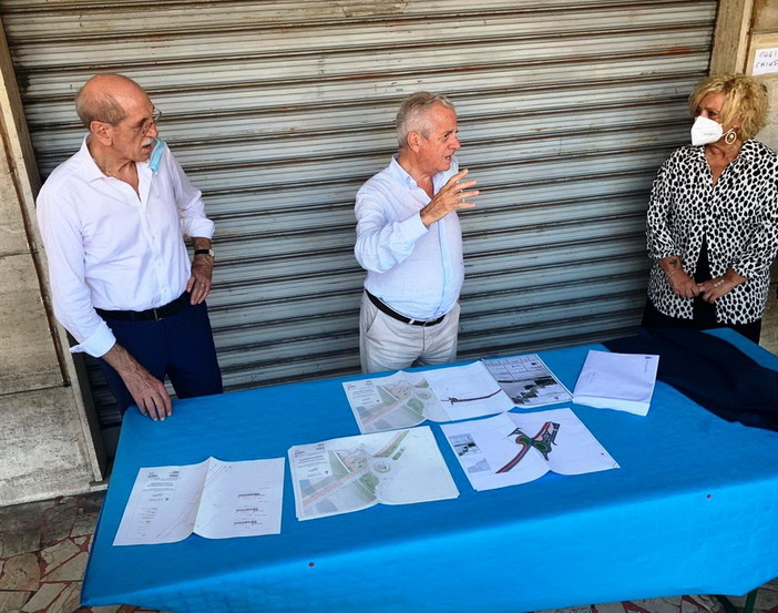 Imperia: Sappa in via Trento con il Sindaco Scajola “Pista ciclabile opera strategica per la quale la regione deve intervenire insieme ai comuni” Imperia: Sappa in via Trento con il Sindaco Scajola “Pista ciclabile opera strategica per la quale la regione deve intervenire insieme ai comuni”