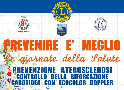 Imperia: domani in piazza San Giovanni ad Oneglia terza e conclusiva giornata dedicata alla salute di tutti noi Imperia: domani in piazza San Giovanni ad Oneglia terza e conclusiva giornata dedicata alla salute di tutti noi