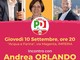 Elezioni Regionali: l'On. Andrea Orlando a Imperia per sostenere i candidati PD