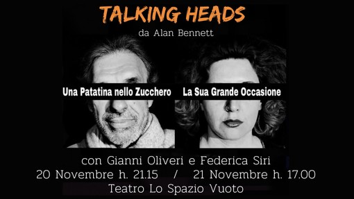 Imperia: nel weekend doppio appuntamento a Lo Spazio Vuoto con “T: come Teatro” Imperia: nel weekend doppio appuntamento a Lo Spazio Vuoto con “T: come Teatro”