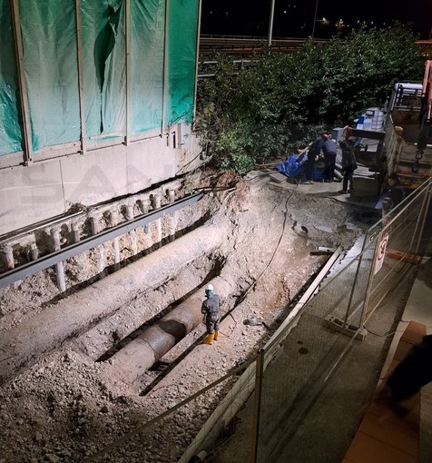 Diano Marina, guasto in viale Torino: circolazione veicolare chiusa fino a venerdì