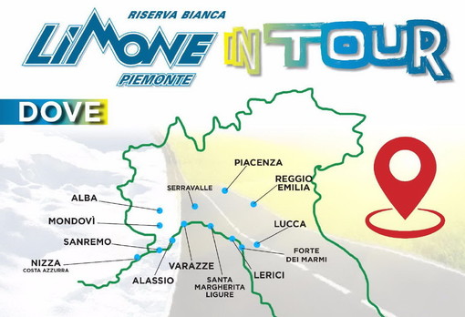 Tour promozionale della stazione sciistica di Limone Piemonte, sarà anche a Sanremo ed Alassio