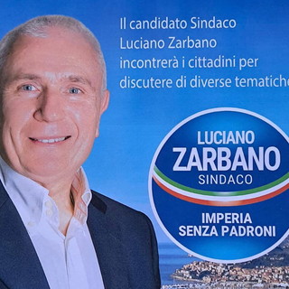 Grande Liguria appoggia il candidato Luciano Zarbano “Imperia senza padroni”