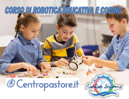 Imperia: il Centro Pastore e l'associazione Fablab organizzano un corso di ‘robotica’ per bambini
