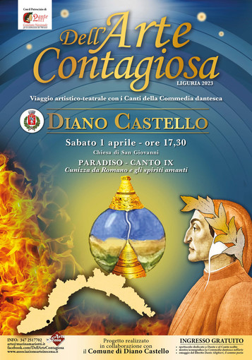 Il progetto ‘Dell’Arte Contagiosa’ sbarca a Diano Castello (Foto) Il progetto ‘Dell’Arte Contagiosa’ sbarca a Diano Castello (Foto)