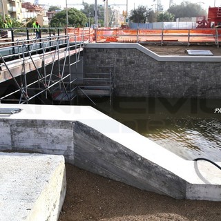 Terminati i lavori sul rio Borghetto e a Ventimiglia: ritorno alla normalità del servizio ferroviario (Foto)