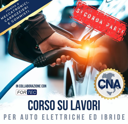 Con CNA Imperia e Fortec ancora tre incontri formativi su veicoli ibridi e riparazione