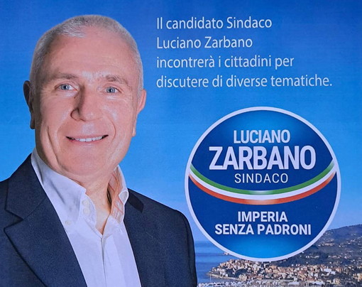 Grande Liguria appoggia il candidato Luciano Zarbano “Imperia senza padroni”