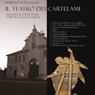 Il teatro dei cartelami al Santuario di Santa Croce in Monte Calvario di Imperia Il teatro dei cartelami al Santuario di Santa Croce in Monte Calvario di Imperia