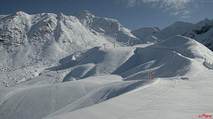 La pista dei 'Gemelli' a Limone Piemonte La pista dei 'Gemelli' a Limone Piemonte