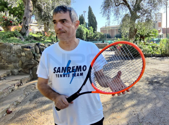 Il campione di Davis Matteo Arnaldi è tornato nella sua Sanremo ed è già al lavoro per i prossimi impegni (Foto e Video)