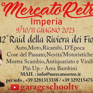 Imperia: grande ritorno per gli appassionati delle quattro ruote, a giugno ecco 'MercatoRetrò'