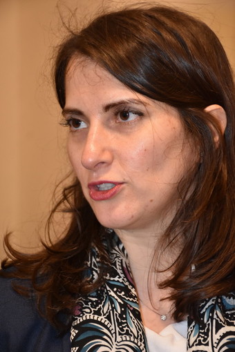 Elezioni regionali, la candidata alla presidenza M5S Alice Salvatore a Sanremo "Non saremo alleati con il Pd" (video)