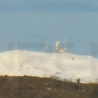 Il monte Faudo innevato