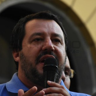 Due pullman dalla provincia di Imperia per il raduno della Lega a Pontida con Matteo Salvini Due pullman dalla provincia di Imperia per il raduno della Lega a Pontida con Matteo Salvini