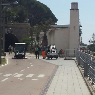 Riunione per il futuro della pista ciclabile: la proprietà verrà divisa tra Amaie Energia ed i Comuni di Sanremo ed Ospedaletti