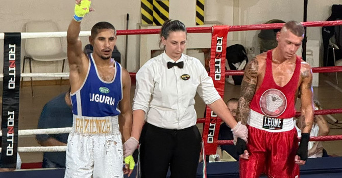 Pugilato, Mehdi Gueribi è ancora campione ligure dei 65 kg Pugilato, Mehdi Gueribi è ancora campione ligure dei 65 kg