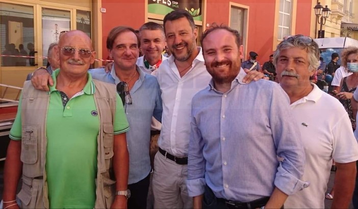 Ventimiglia: foto con Salvini e &quot;Qualche idea per il futuro&quot;, ritorno in Lega per i sanremesi Lupi e Del Sole?