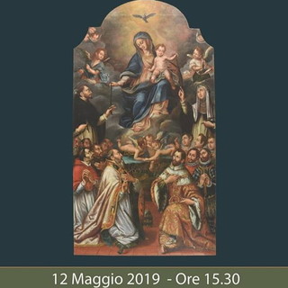 Domenica prossima ad Imperia Cantalupo la presentazione del restauro della 'Madonna del Rosario' di Giovanni Battista Casanova Domenica prossima ad Imperia Cantalupo la presentazione del restauro della 'Madonna del Rosario' di Giovanni Battista Casanova