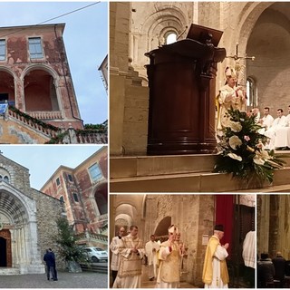 Messa dell'Epifania dedicata al bimbo gravemente ferito a Ventimiglia, il vescovo Suetta: &quot;Preghiamo per Ryan&quot; (Foto e video)