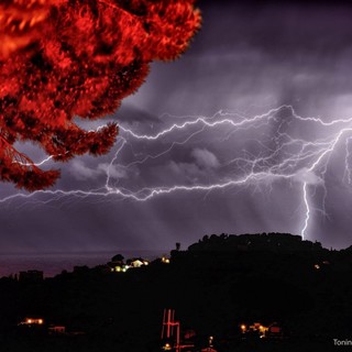Maltempo sul ponente: piogge, temporali e grandine nella notte. Per fortuna pochi i danni, tutti i dati (Foto)