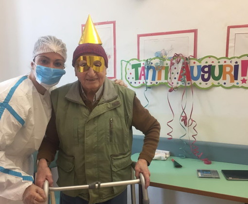 Compie oggi 106 anni il cervese Michele Gai, forse il più anziano della Liguria: gli auguri dell'Amministrazione