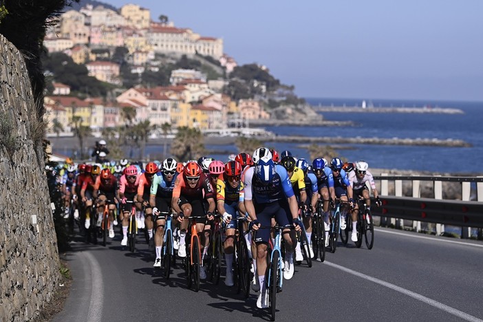 Arrivo della Classicissima di Primavera Milano-Sanremo
