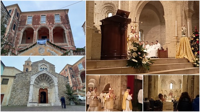 Messa dell'Epifania dedicata al bimbo gravemente ferito a Ventimiglia, il vescovo Suetta: &quot;Preghiamo per Ryan&quot; (Foto e video)