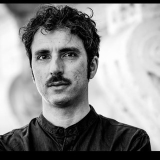 Mario Desiati  a Cervo per la lezione su "La stanza degli spiriti"