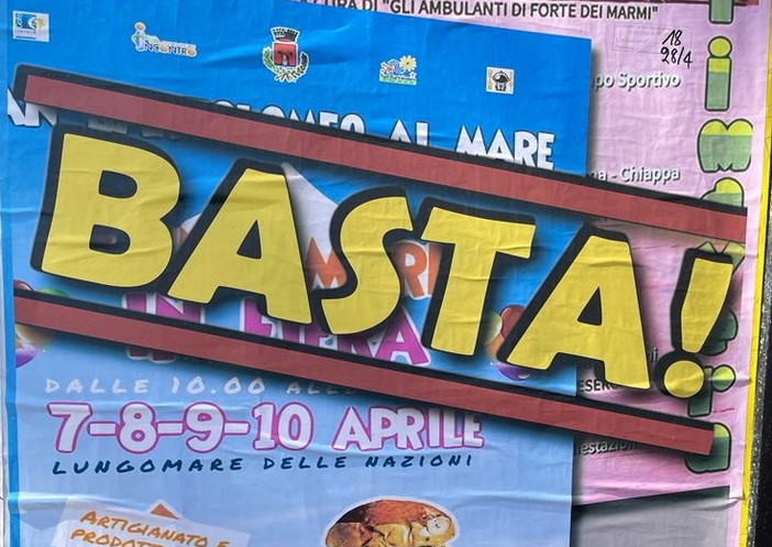 San Bartolomeo al Mare: manifesto contro gli street food, Urso "Basta maestrine, fate delle proposte" San Bartolomeo al Mare: manifesto contro gli street food, Urso "Basta maestrine, fate delle proposte"