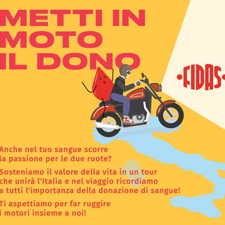 Domenica prossima 'Metti in moto il dono': da Ceva a Imperia per sensibilizzare la donazione di sangue con Fidas Domenica prossima 'Metti in moto il dono': da Ceva a Imperia per sensibilizzare la donazione di sangue con Fidas