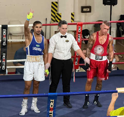 Pugilato, Mehdi Gueribi è ancora campione ligure dei 65 kg Pugilato, Mehdi Gueribi è ancora campione ligure dei 65 kg