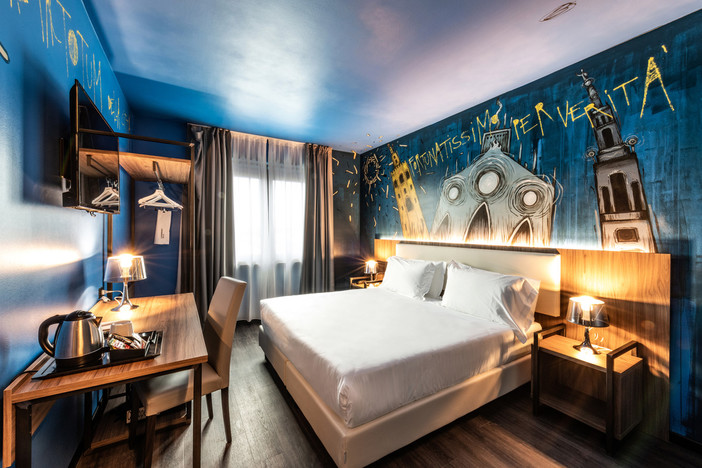 Anche un imperiese nella realizzazione del primo hotel in Italia interamente dedicato alla Street Art (foto) Anche un imperiese nella realizzazione del primo hotel in Italia interamente dedicato alla Street Art (foto)