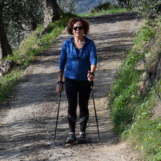 Imperia: martedì 2 marzo a Santa Brigida un corso di 'Nordic Walking' con la guida Marina Caramellino