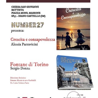 A Diano Castello doppio appuntamento culturale con i libri